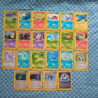 Lotto carte pokemon vintage aquapolis