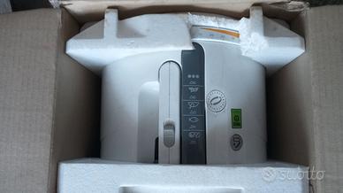 friggitrice ad olio con cesto girevole