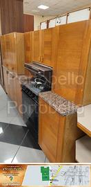 Codice: 8831 CUCINA COMPONIBILE IN LEGNO COMPLETA