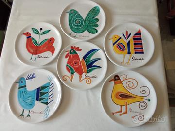 piatti collezione Atelier Cera sarda di Olbia 