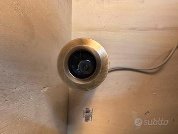 Faretto led in bronzo