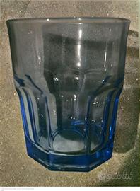 N° 74 BICCHIERI Usati Tumblers Azzurri
