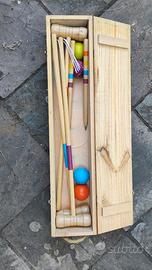 Croquet - polo kit attrezzatura per 3