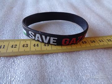 bracciale elastico silicone free palestine gaza