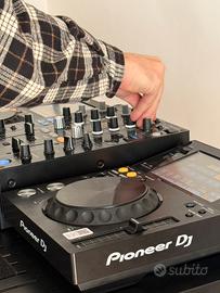 2 PIONEER DJ XDJ-700 + PIONEER DJ DJM-450 Black