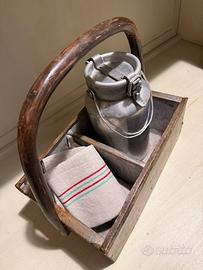 Cassetta dehli attrezzi in legno