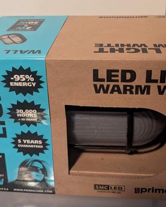 Lampada da parete LED esterno IP54