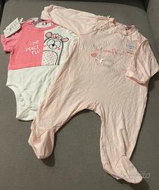 Body e tutina 6 mesi bimba