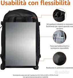 Zaino da viaggio Amazon 40L bagaglio a mano