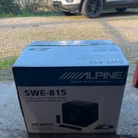 Sub woofer alpine swe-815