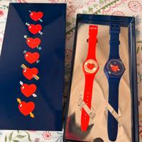 Coppia di orologi Swatch - speciale san valentino