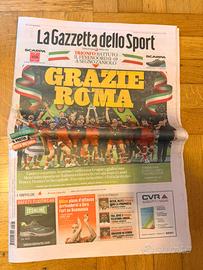 La gazzetta dello sport Grazie Roma