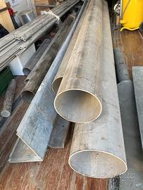 Tubi acciaio inox DN 140 DN 170 barre 6 mt STOCK