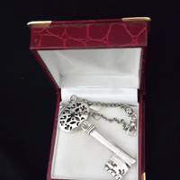 CHIAVE DELLA FORTUNA MASINI IN ARGENTO 