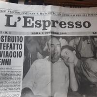 Giornale L'Espresso anno 1 nr. 1