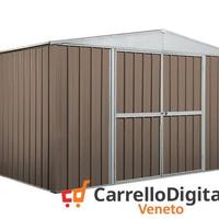 Box in lamiera di Acciaio 360x260cm 9mq tortora