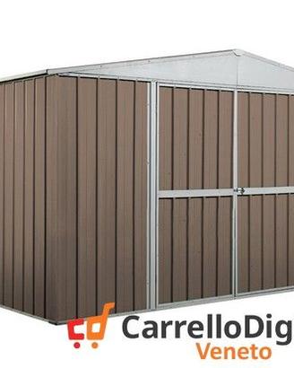 Box in lamiera di Acciaio 360x260cm 9mq tortora