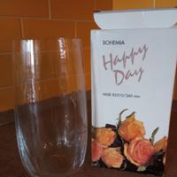 vaso in cristallo di Boemia 