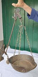 Stadera con piatto barra 36 cm stampigliata