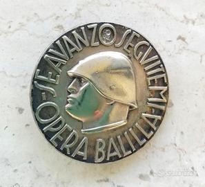 "Spilla originale opera balilla"