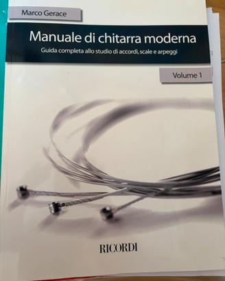 Manuale di chitarra moderna Marco Gerace