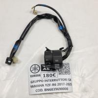 PULSANTIERA DEVIO LUCI SINISTRO YAMAHA YZF R6 2017