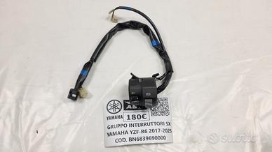 PULSANTIERA DEVIO LUCI SINISTRO YAMAHA YZF R6 2017