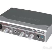 Scheda Audio M-Audio Firewire Solo + adattatore
