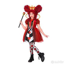 Costume Bambina Halloween Regine di cuori
