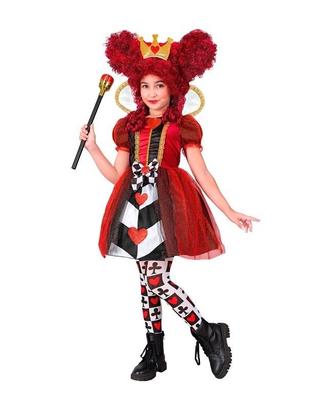 Costume Bambina Halloween Regine di cuori