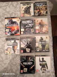 GIOCHI PS3 CALL OF DUTY & BATTLEFIELD