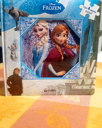 Libro puzzle Frozen
