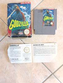 Gioco Godzilla Nintendo NES c/scatola e libretto
