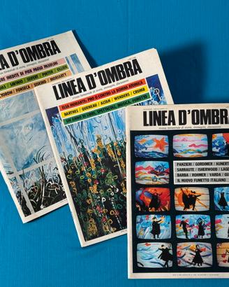 Lotto 3 copierividta LINEA D’OMBRA anni 1984/85