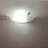 3 plafoniere da parete in vetro di murano