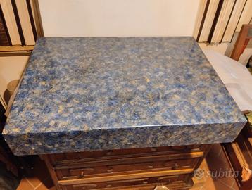 base legno massello dipinta a mano