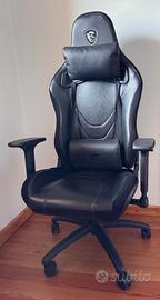 Sedia gaming MSI MAG CH130 X reclinabile