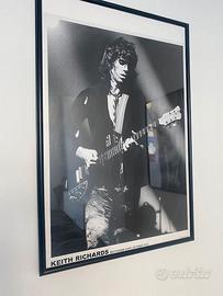 Keith Richards quadro con poster