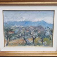 quadro a olio di Pastorio Enzo 