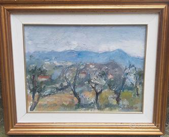 quadro a olio di Pastorio Enzo 