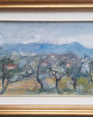 quadro a olio di Pastorio Enzo 