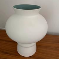 Vaso in ceramica bianco Mascagni