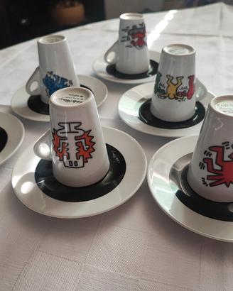 6 tazzine caffè Keith Haring x Tognana 