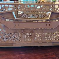 cassette ortofrutta pieghevoli in plastica 