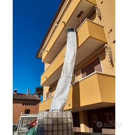 Tubo flessibile macerie