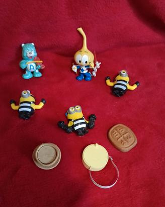 Set 8 collezionabili vari