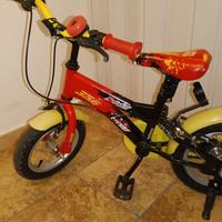 bici 12 pollici con rotelle flessibili 