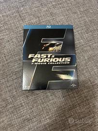 Fast and furious film 1-7 blu ray