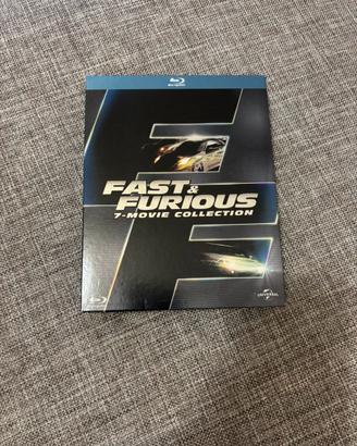 Fast and furious film 1-7 blu ray