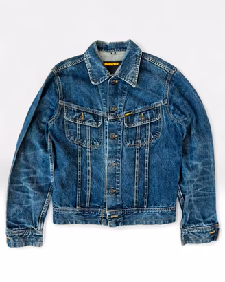 Giacca In Denim Vintage anni 90 Meltin Pot Tg M